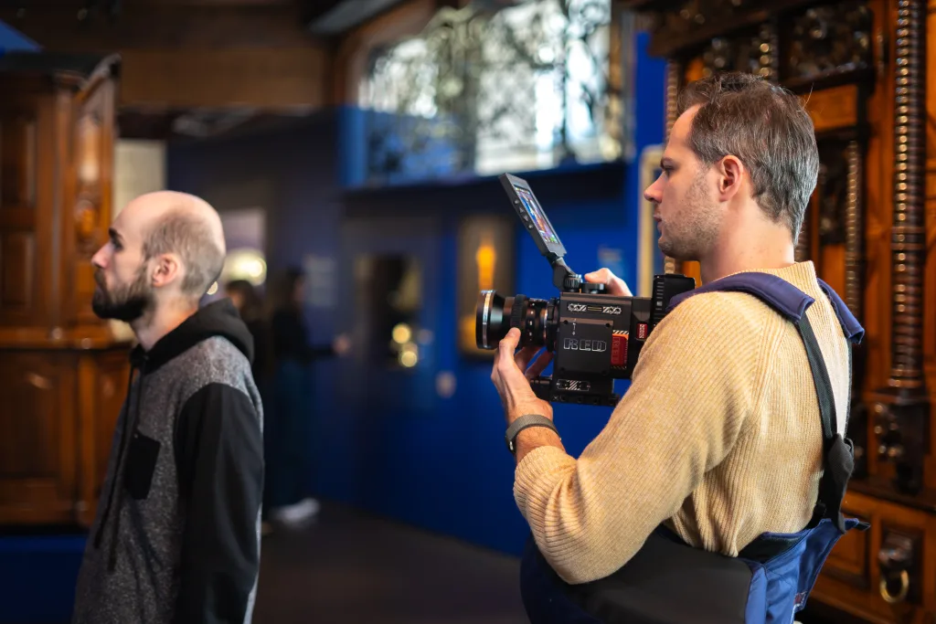 Tournage d'un film institutionnel pour les Musées de Strasbourg